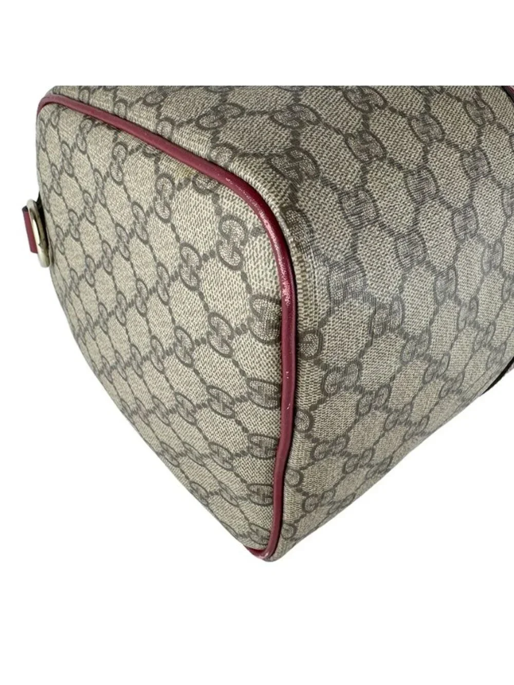 Gucci Boston Bag Travel Bags Red - Picture 8 of 10